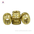 CNC Knurled Brass Insert Nut for Insert Molding